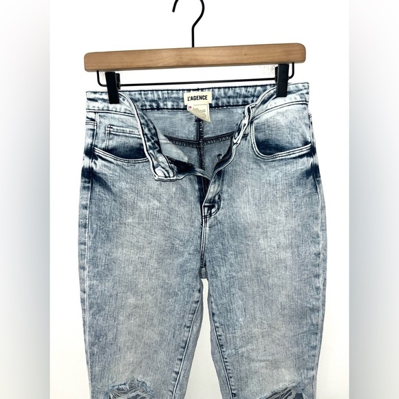 L’AGENCE High Line High Rise Jeans in Calypso Size 28 - Picture 6 of 9
